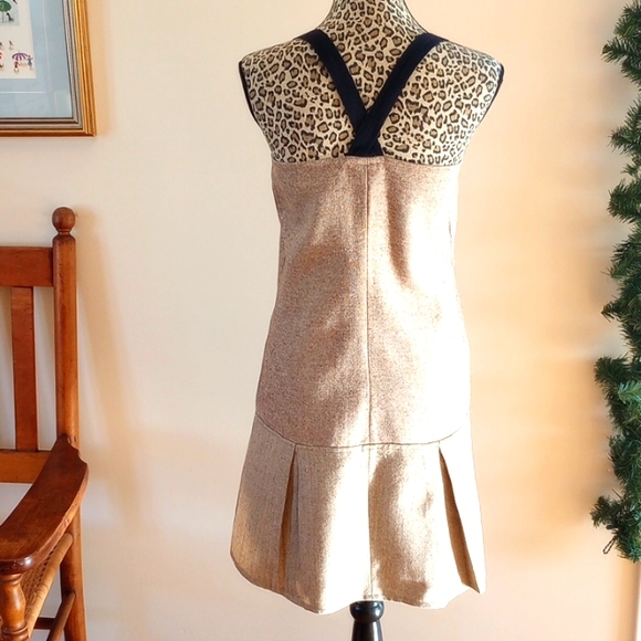 REDUCED!Grunge Revival-Handmade Reimagined UR Ladies Jumper Sz S Color:Tan/Black - Picture 5 of 11